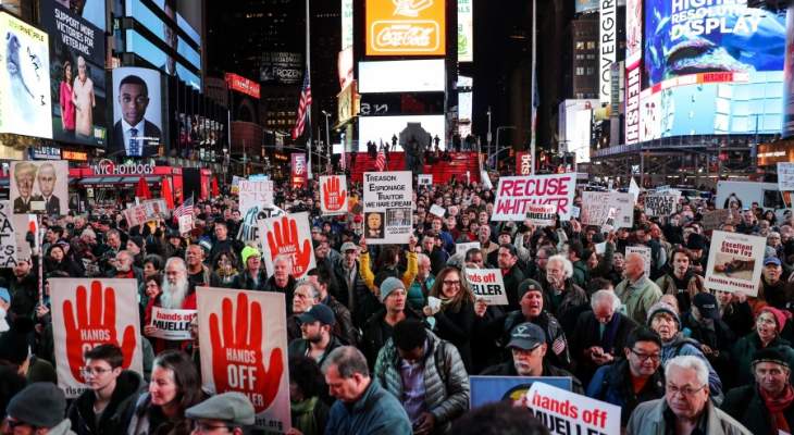 مسيرات في واشنطن ونيويورك وسيوول احتجاجا على الحرب ضد إيران