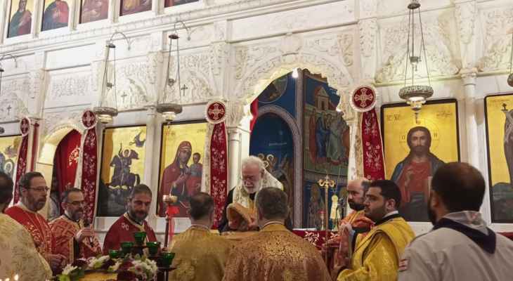 احتفال في كنيسة مار متر بالأشرفية عشية عيد شفيعها القديس ديمتريوس