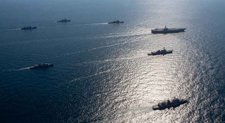 القوات البحرية لكوريا الجنوبية وأميركا واليابان تجري تدريبات مضادة للغواصات