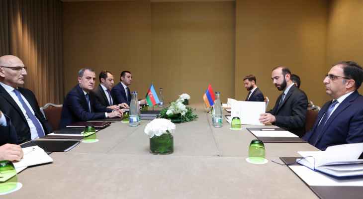 لقاء بين وزيري خارجية أرمينيا وأذربيجان في جنيف للبحث في مفاوضات السلام