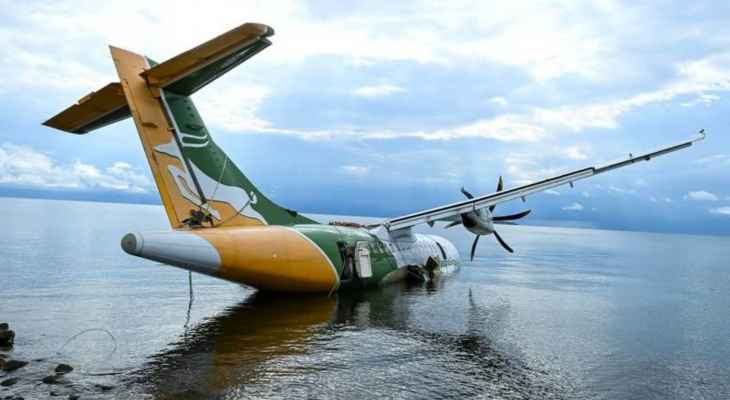 انتشال حطام طائرة "بريسيجن إير" من بحيرة فيكتوريا في تنزانيا