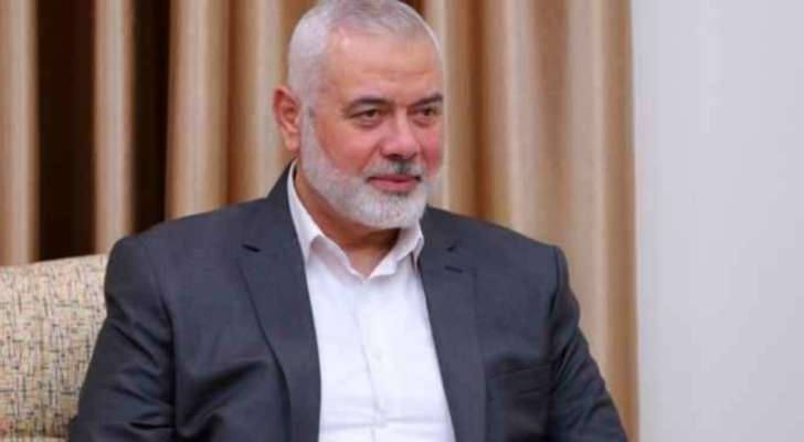 هنية أكد لوزير المخابرات المصري على الروح الإيجابية عند حماس في دراسة مقترح وقف إطلاق النار