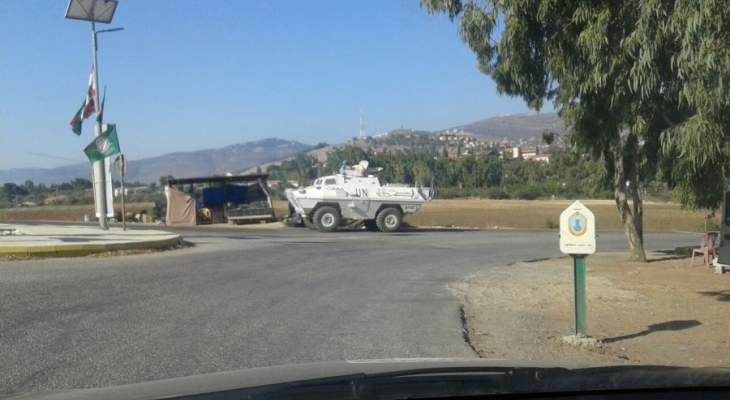  النشرة:قوة اسرائيلية مشطت الطريق العسكري المحاذي للسياج الحدودي جنوبا