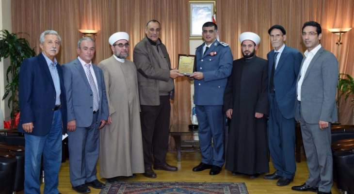 اللواء عثمان التقى رئيس اتحاد بلديات السهل  بالبقاع الغربي  