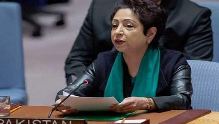 ممثلة باكستان بالأمم المتحدة: مستعدون لتسوية سلمية للنزاع مع الهند حول كشمير