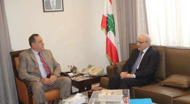حب الله التقى الامين العام للمجلس الأعلى اللبناني السوري: لخفض رسوم الترانزيت 