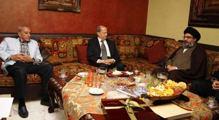 الديار: لقاء بين بري-نصرالله-عون سيعقد قبل جلسة انتخاب الرئيس بساعات