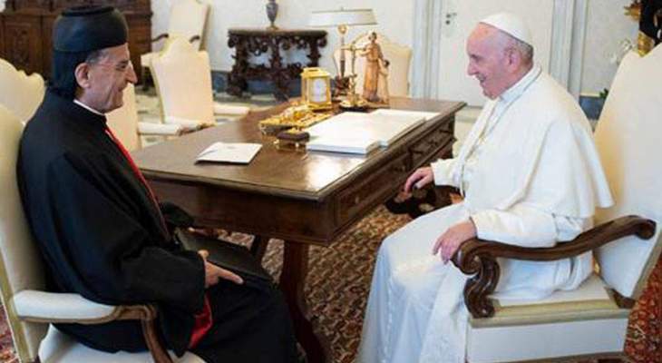  مصادر بكركي للجمهورية: البابا عبّر عن محبته للبنان 