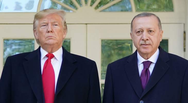 اردوغان لترامب: تركيا ستواصل كل أشكال التضامن مع أميركا بصفتها شريكا موثوقا وقويا لها