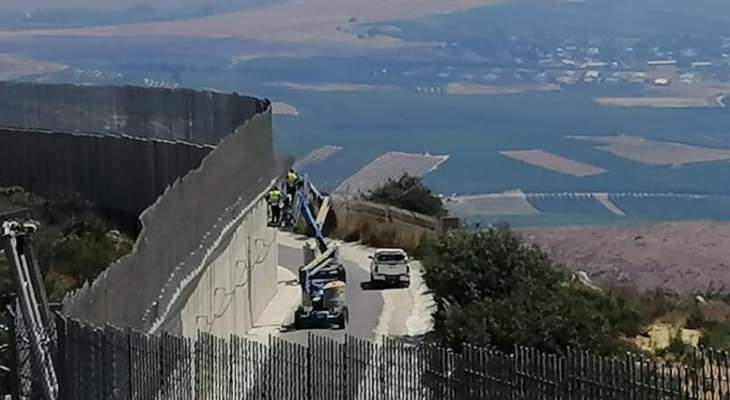 النشرة: قوة إسرائيلية تفقدت الجدار العازل بين تلال العديسة ومستعمرة المطلة