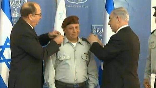 تعيين غادي ايزنكوت رئيسا لاركان الجيش الاسرائيلي خلفا لبيني غانتس