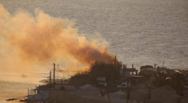 الدفاع المدني: احتراق استراحة على شاطئ صور والأضرار مادية