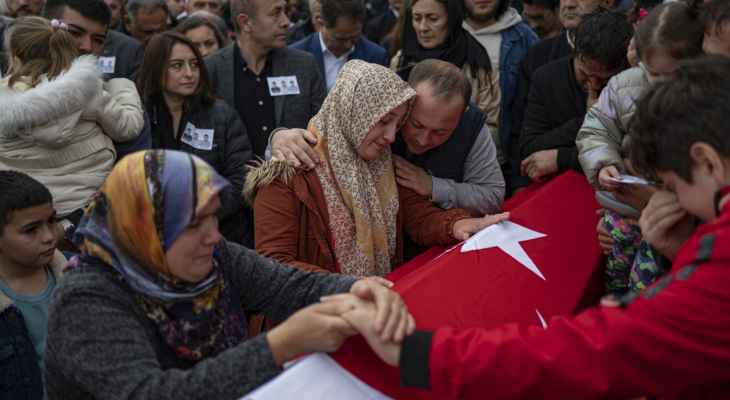 توقيف 25 شخصاً في تركيا بعد انفجار في منجم للفحم أودى بحياة 41 شخصاً