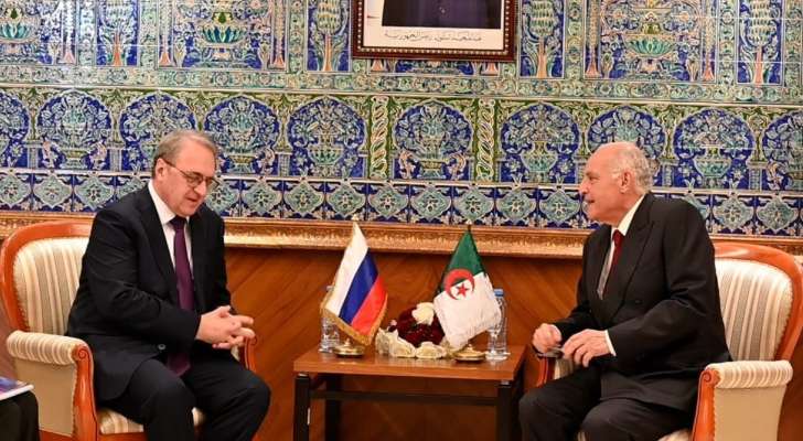 بوغدانوف بحث مع عطاف بعلاقات التعاون بين روسيا والجزائر وتطورات القضية الفلسطينية
