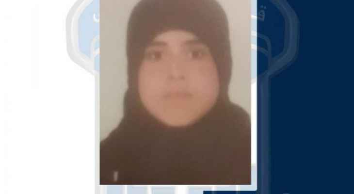 قوى الأمن عممت صورة مفقودة غادرت منزلها في بعلبك ولم تعد