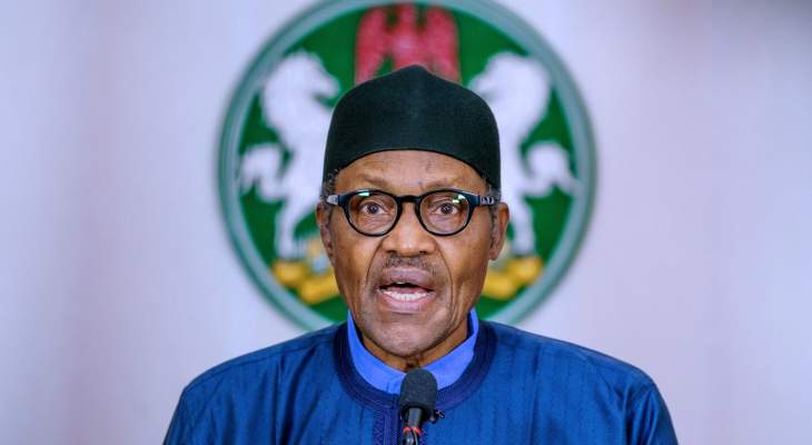 رئيس نيجيريا: تمديد العزل العام بولايات عدة 14 يوما بسبب زيادة مقلقة بإصابات كورونا