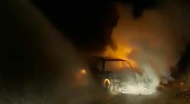 السيطرة على حريق أشجار في مشمش العكارية تسبب به اشتعال سيارة