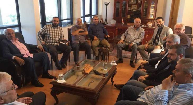 وفد من حزب الله زار بلدية حارة صيدا