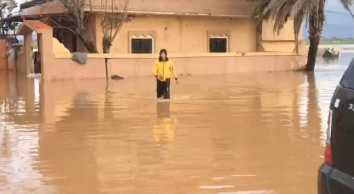 فيضانات وسيول في القرى والبلدات الساحلية عند مصبات الأنهر بعكار والأهالي يناشدون مساندتهم