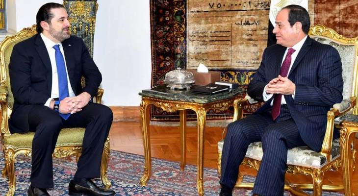 الشرق الأوسط: القاهرة تقوم باتصالات لحل الأزمة في لبنان واحتواء التصعيد