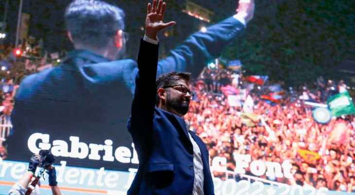 اليساري غابرييل بوريك يفوز بالانتخابات الرئاسية في تشيلي
