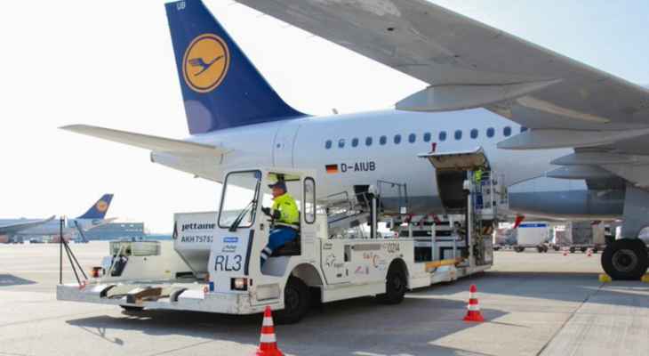 موظفو الخدمات الأرضية بشركة الطيران الألمانية "لوفتهانزا" أعلنوا الإضراب