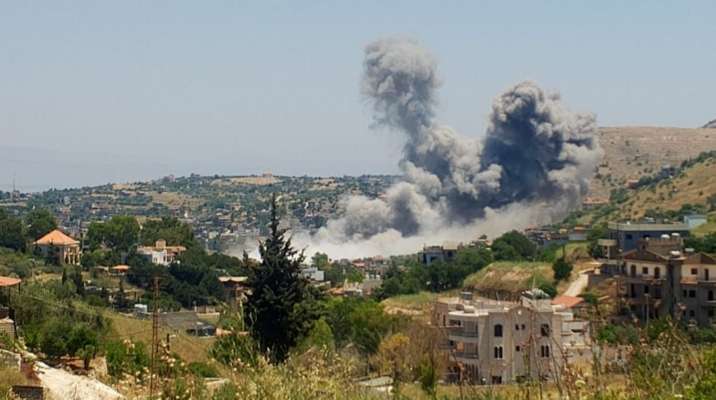 "النشرة": قصف مدفعي إسرائيلي استهدف بلدة عيترون جنوبي لبنان