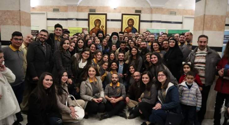 يازجي التقى كهنة ومجلس وفعاليات ابرشية حلب والاسكندرون