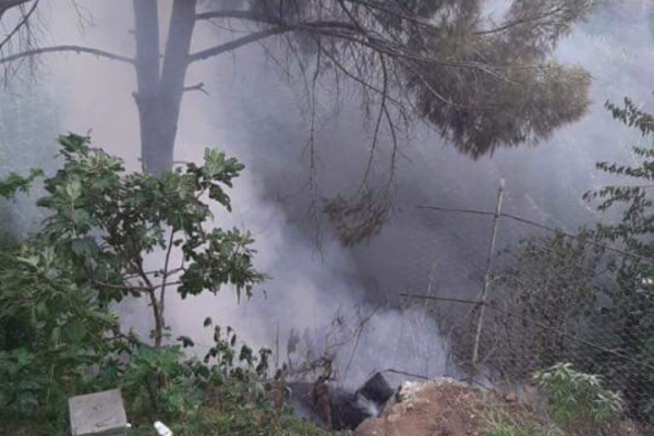  إخماد حريقين في حلبا وشدرا أتيا على مساحات عشبية