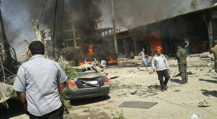 النشرة: مقتل واصابة عدد من الاشخاص في التفجيرين بمدينة القامشلي 