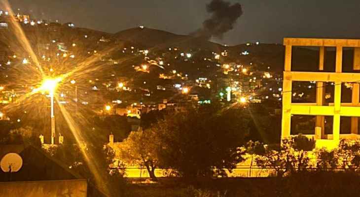 غارة إسرائيلية بواسطة طائرة مسيرة استهدفت أطراف بلدة ‎يارون
