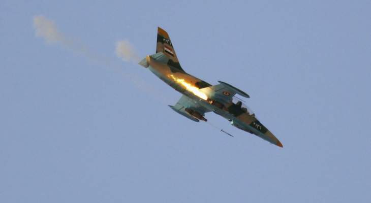 سلاح الجو السوري ضرب أوكار "داعش" و"النصرة" في الحجر الأسود وأوقع قتلى بصفوفهم