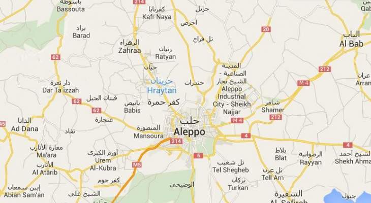 الميادين:الجماعات المسلحة تمنع المدنيين من الخروج من أحياء حلب الشرقية