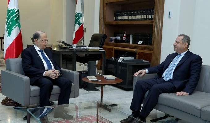 الرئيس عون التقى النائب طرابلسي واجرى معه جولة افق