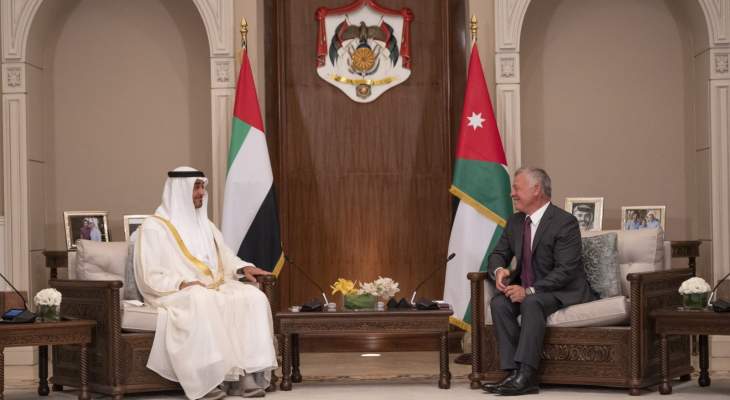 ولي عهد أبوظبي التقى ملك الأردن: السلام هو ضمانة المستقبل الأفضل للمنطقة وشعوبها