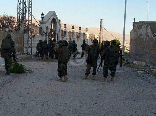 النشرة: الجيش السوري يسيطر على منطقة الجمعيات بالزبداني 