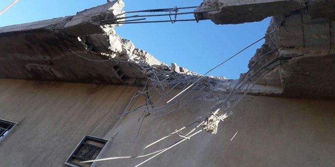 سانا: المجموعات المسلحة بريف إدلب اعتدت بـ9 قذائف صاروخية على محردة ومحيطها