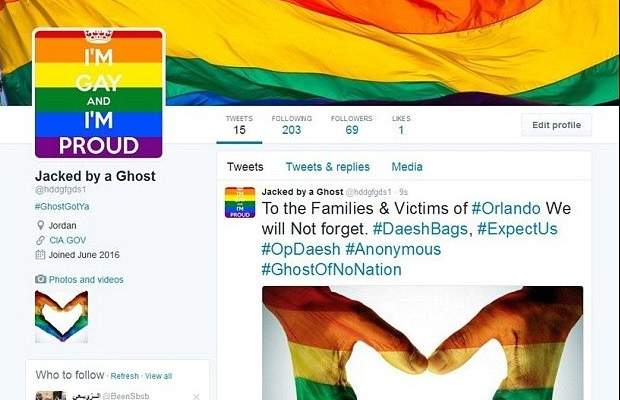 المثليون يقرصنون مواقع لداعش رداً على مجزرة أورلاندو