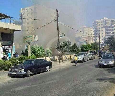 النشرة: اندلاع حريق قرب محطة مكية وفرق الاطفاء عملت على اخماد النيران 