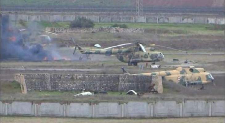 قوات الجيش السوري تتقدم إلى الأسوار الجنوبية لمطار أبو الظهور العسكري 