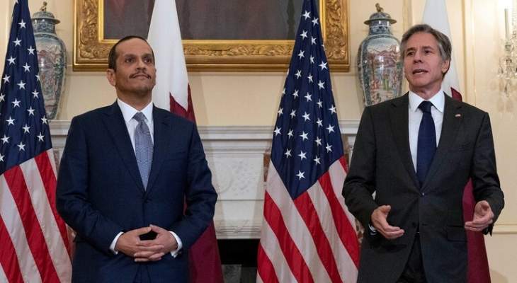 بلينكن: قطر شريك حيوي لأميركا في العديد من المجالات
