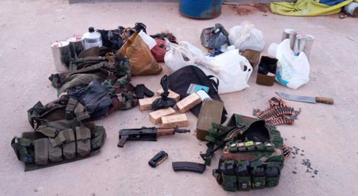 الجيش: توقيف مطلوب بسلب وإطلاق نار على عسكريين ومدنيين في نبحا بالبقاع