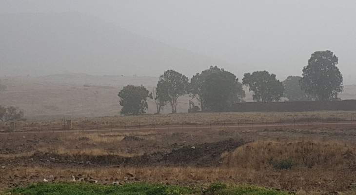 النشرة: الجيش الاسرائيلي استأنف عملية حفر الخنادق بالجزء المحتل من العباسية