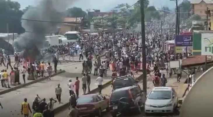 مقتل شرطيين في سيراليون خلال تظاهرات احتجاج على غلاء المعيشة