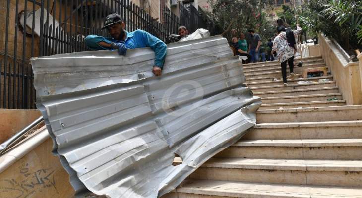 بلدية بيروت تخصص قطعة أرض لجمع الحطام والزجاج لإعادة التدوير