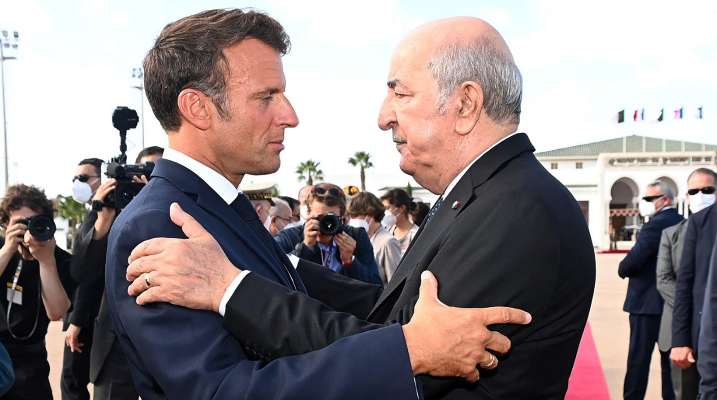 الرئاسة الجزائرية: اتصال بين تبون وماكرون أزال الكثير من اللبس بشأن تهريب مواطنة مطلوبة للعدالة إلى فرنسا