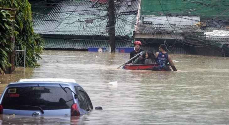 ارتفاع حصيلة قتلى إعصار "راي" في الفلبين إلى 389