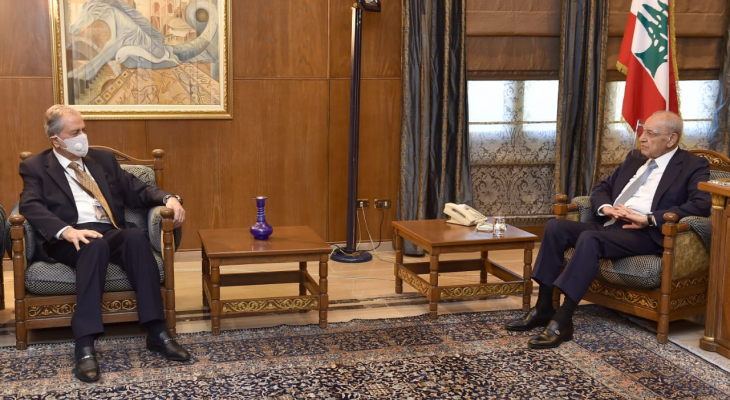 السفير السوري زار بري: التكامل بين سوريا ولبنان مخرج يستفيد منه البلدان بالاقتصاد
