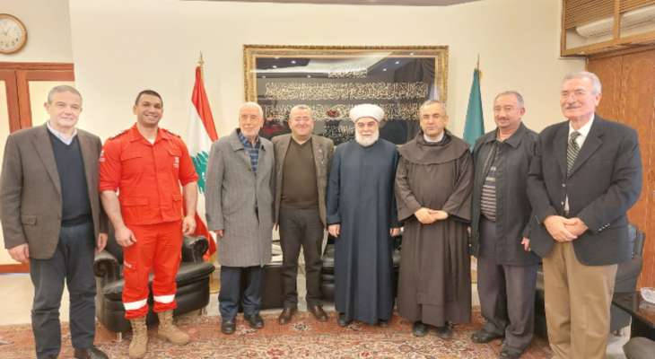 رئيس رابطة كاريتاس لبنان زار دار الفتوى في طرابلس مهنئا إمام وبحثا أهمية مساعدة المحتاجين في طرابلس