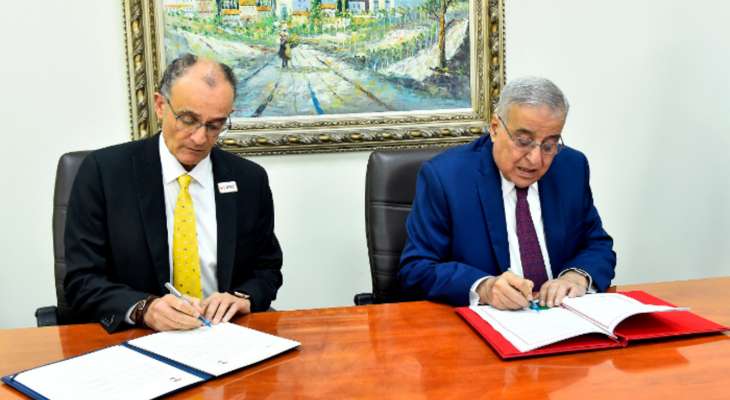 بو حبيب وقع اتفاقية مع الاتحاد الدولي للصليب الاحمر والهلال الاحمر لتعزيز مكتب اقليمي للاتحاد في لبنان